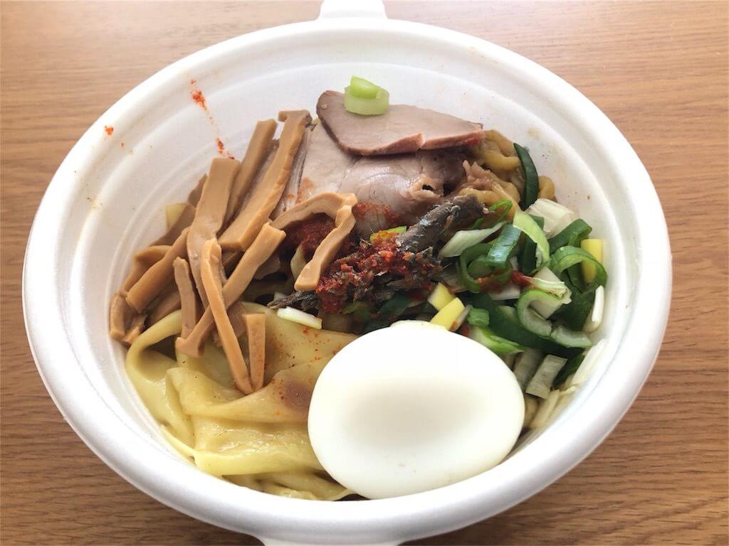 ラーメン凪をUberEatsでデリバリーしてみた！UberEats限定の煮干まぜ 